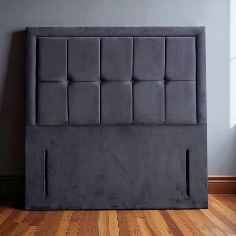 Metro Cube Panel Upholstered Headboard