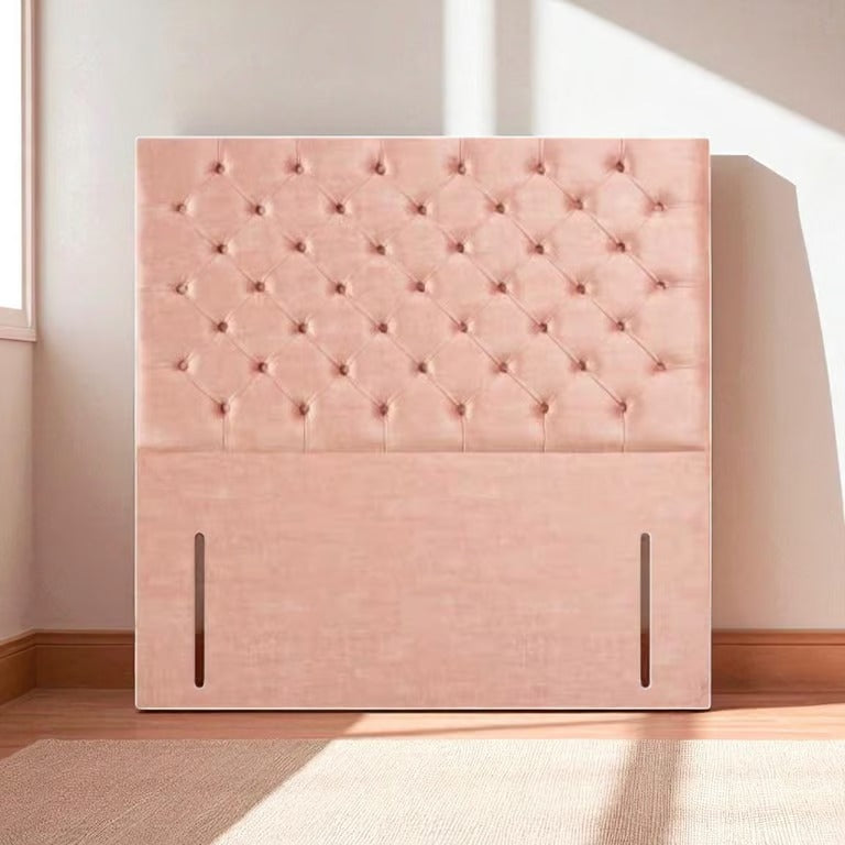 Roselle Velvet Tufted Upholstered Headboard