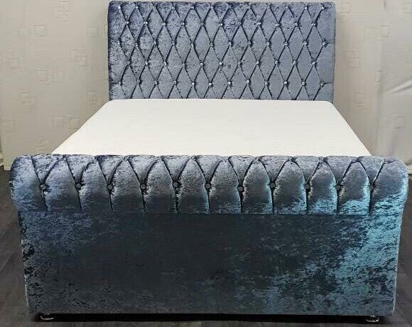 Sleigh Ottoman Bed